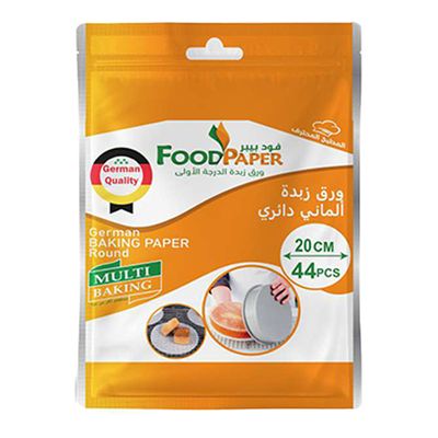 Food Paper Baking Pape  Round 20 cm 44 Pieces