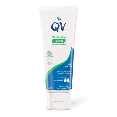 QV Moisturizing Cream For Sensitive Dry Skin 100 G