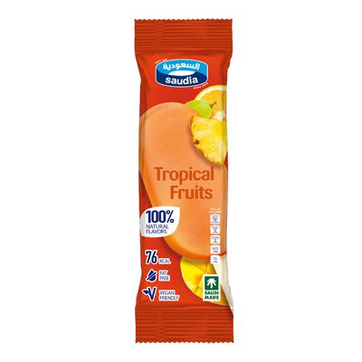 Saudia Ice Cream With Tropical Fruits 80 ML
