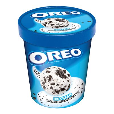 Oreo Ice Cream Vanilla With Mini Cookies And Oreo Pieces 140 ML