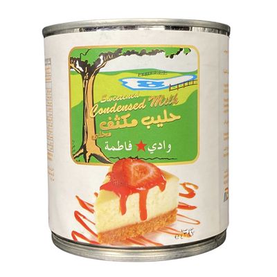 وادي فاطمة حليب مكثف - 397 جرام