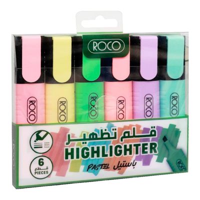 Roco Highlighter 6 Colors