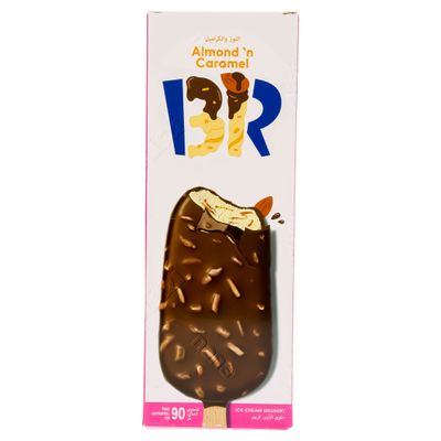 Baskin Robbins Ice Cream With Almond & Caramel 90 ML