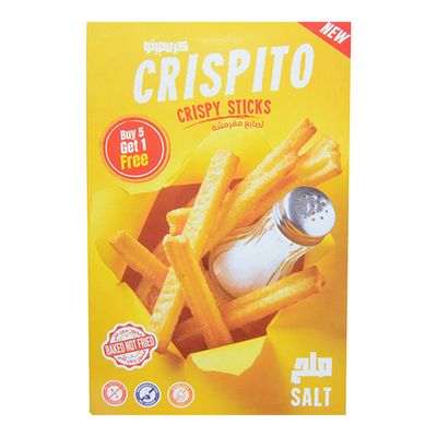 Crispito Crispy Sticks Salt Flavor - 5+1 Free