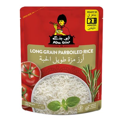 Abu Bint Long Grain Parboiled Rice Ready To Eat - 250g